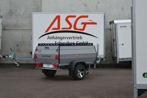 ▷ PKW-Anhänger Stema Deckelanhänger STEMA 750kg 201x108x84cm gebraucht  kaufen 