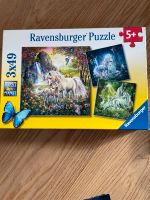 Ravensburger Puzzle Einhörner ab 5 3er Set Bayern - Miesbach Vorschau