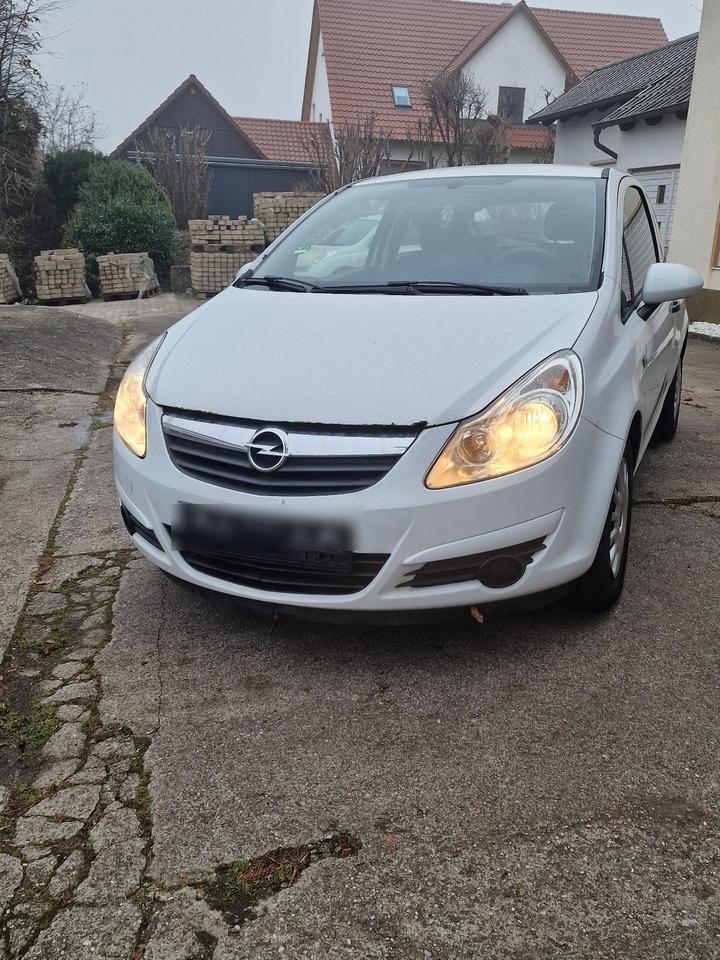 Opel Corsa D, Benzin, Euro 4, EZ 09, ABS "Anzeige lesen"! in Mörnsheim