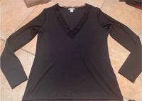 Shirt Langarm L 40 schwarz Spitze H&M gerippt NEU Bayern - Erding Vorschau