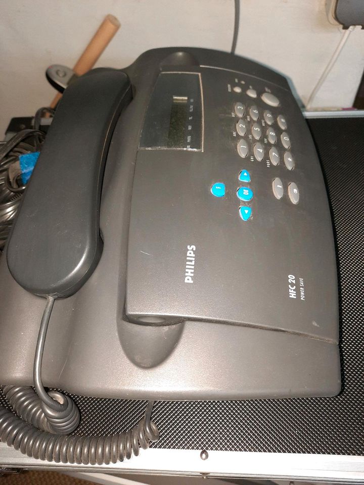 Telefon - Fax Kombi Philips HFC 20 Power Save in Meinhard