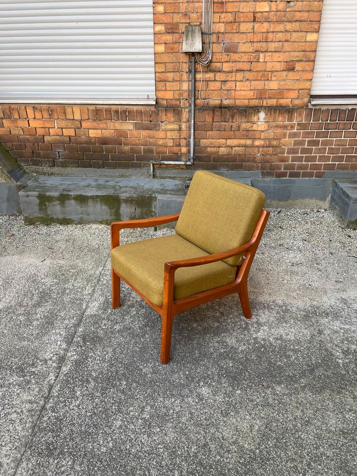 ◤ Ole Wanscher Sessel Stuhl Vintage Chair Dänisch Danish Design mid Century Senator cado france son Sofa daybed Couch rocking Chair 50er 60er 70er Teakholz Holz Teak massiv neu gepolstert in Berlin