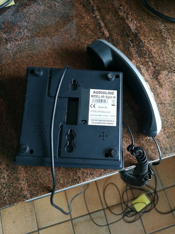 Seniorentelefon Big Tel 48 Tastentelefon Rentner Senioren in Bomlitz