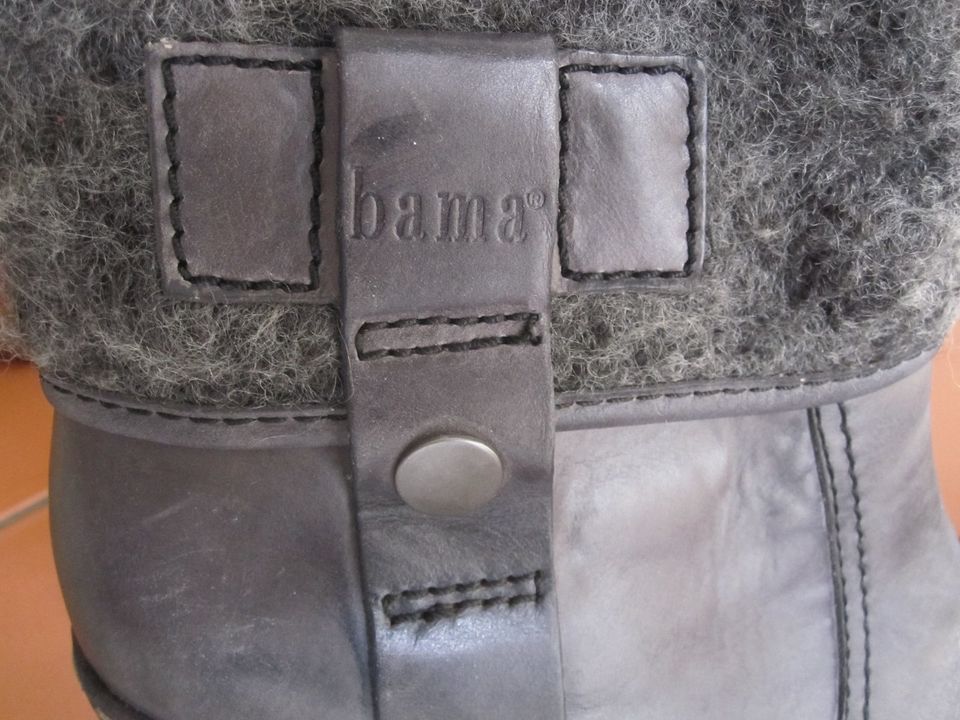 Damen Stiefeletten von Bama, Gr. 39, grau in Riedstadt