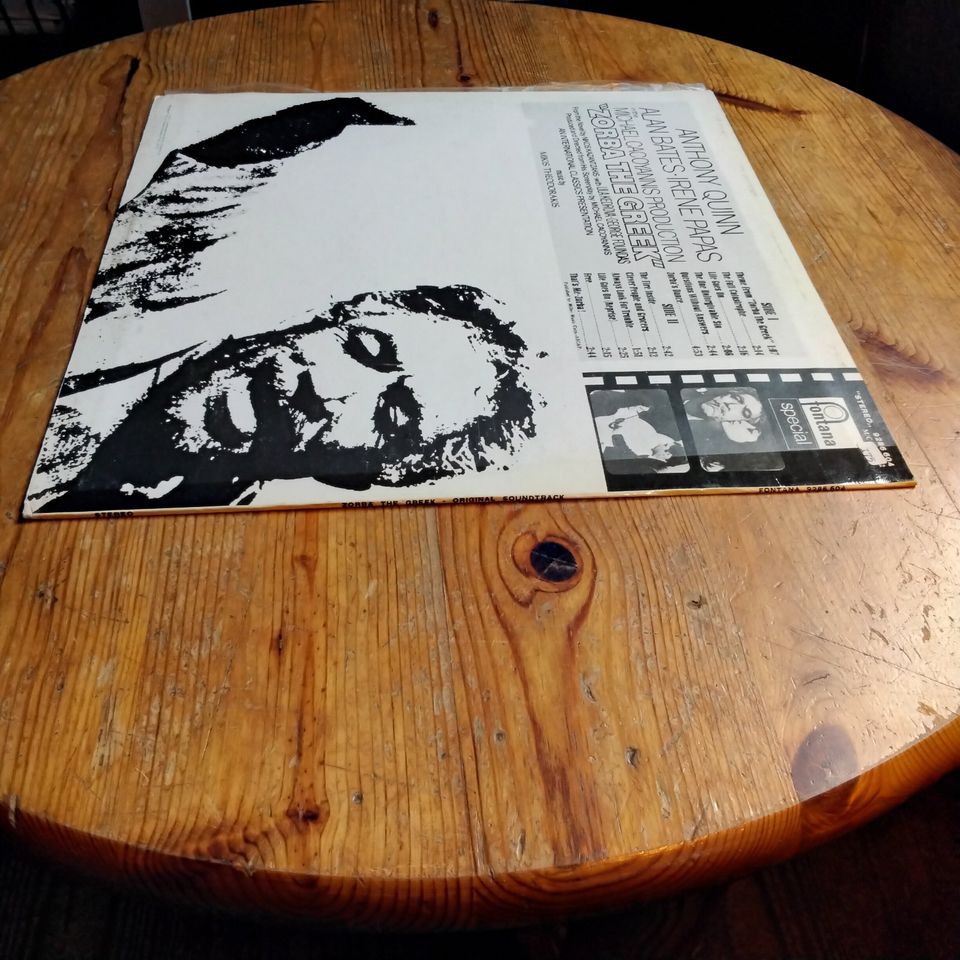 Zorba the Greek Soundtrack LP'76 GRE Vinyl nm Sirtaki Theodorakis in Kiel