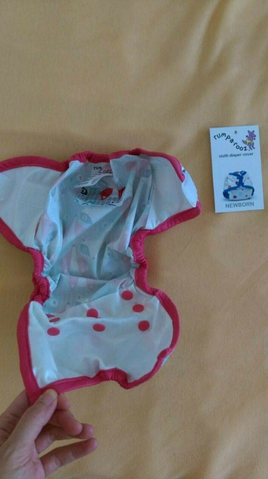 Rumparooz Überhose Newborn Snaps, Fuchs Muster, Neuwertig in Dieburg