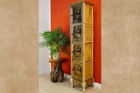 Massivholz Hochschrank Highboard Kommode mit Elefanten Thailand Sachsen - Zschopau Vorschau