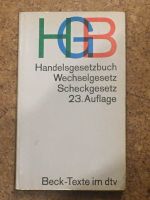 Beck Texte im dtv: Handelsgesetzbuch HGB: 23. Auflage 1987 Bayern - Sonthofen Vorschau