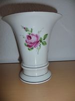 Vase Trompetenvase Porzellan von Schierholz Handmalerei Rose Dresden - Altfranken Vorschau