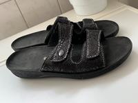 Pro Pedo Schuhe Hausschuhe Leder schwarz Hannover - Nord Vorschau