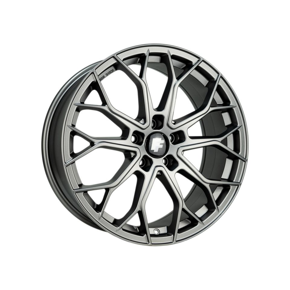 FF Wheels FF01 19 Zoll Sommerräder für Audi A6 S6 A7 S7 A8 4E Q3 SQ3 4G 4G1 C7 8U 8U1 A4 B8 B9 C6 4F Allroud Felgen Reifen Räder anthrazit Performance Sommerreifen ABE sline s line TDI Kompletträder in Neckarsulm