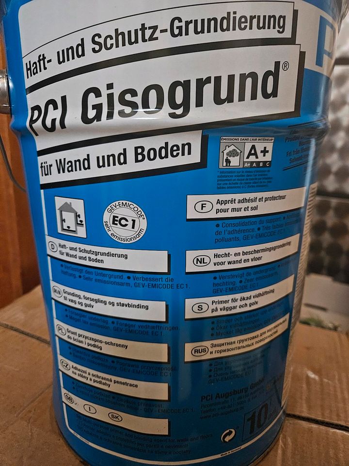 PCI GISOGRUND 10 Liter  HAFT und SCHUTZ -GRUNDIERUNG in Weißenborn