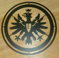 Eintracht Frankfurt Edelstahl Wappen Hessen - Weilmünster Vorschau