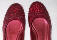 Märchenhafte Ballerinas in rotem Glitzerdesign - Größe 39 Saarland - Spiesen-Elversberg Vorschau