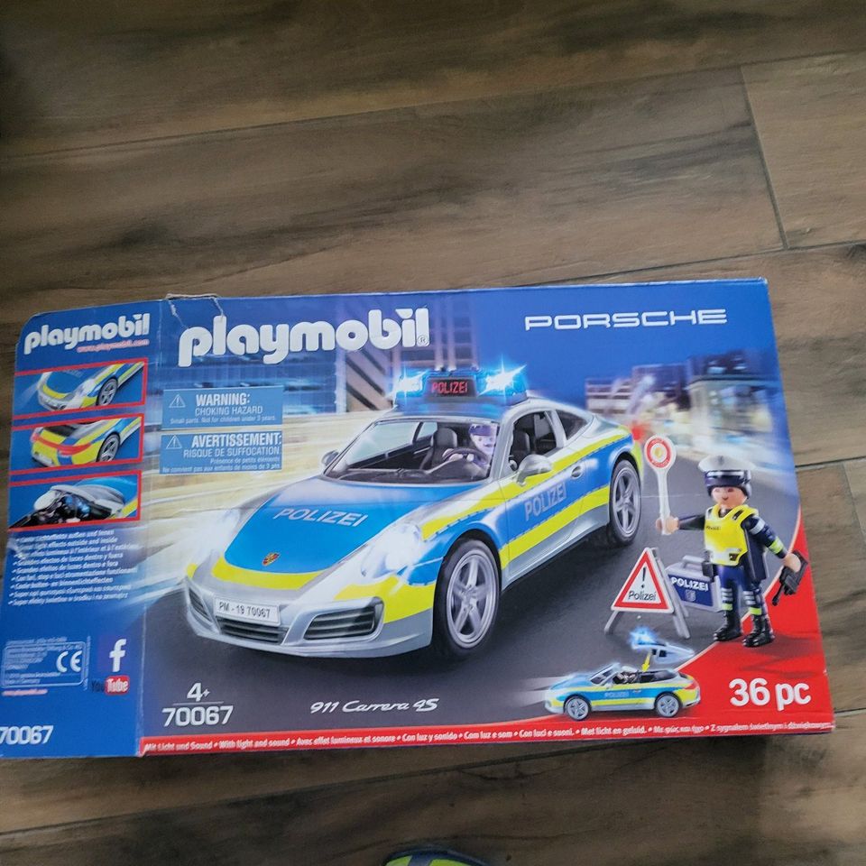 Playmobil Porsche 911 Polizei 70067 mit OVP vollständig in Lippstadt