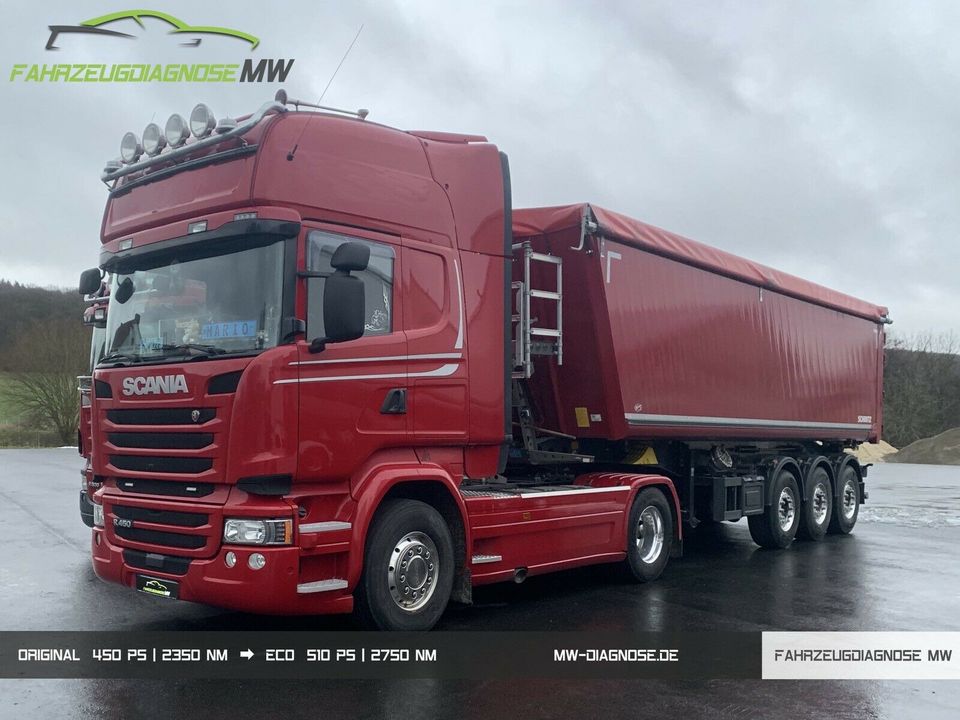 MAN SCANIA MB DAF Volvo Optimierung Verbrauchssenkung LKW TRUCK in Kindelbrück