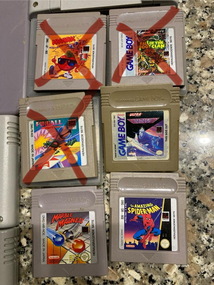 Biete Spiele für SNES + Adapter  + Gameboy Spiele von Nintendo in Aschaffenburg