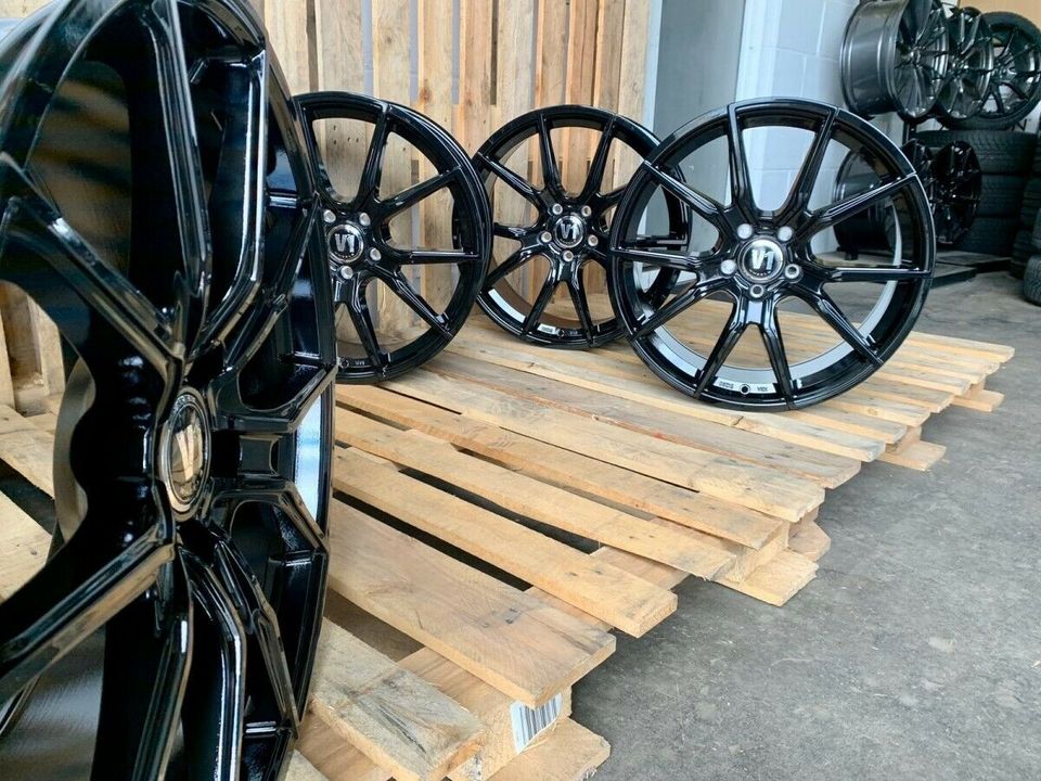 20 Zoll ET25 V1 Wheels V1 Schwarz Felgen für Mercedes CLS 218 500 CLS 219 GLC W253 AMG S Coupe Cabrio W217 AMG S Klasse W222 SL230 231 BMW 5er Reihe G30 G5L G5K M550i d  7er Reihe X3 G3X 5x112 9,0x20 in Rodgau