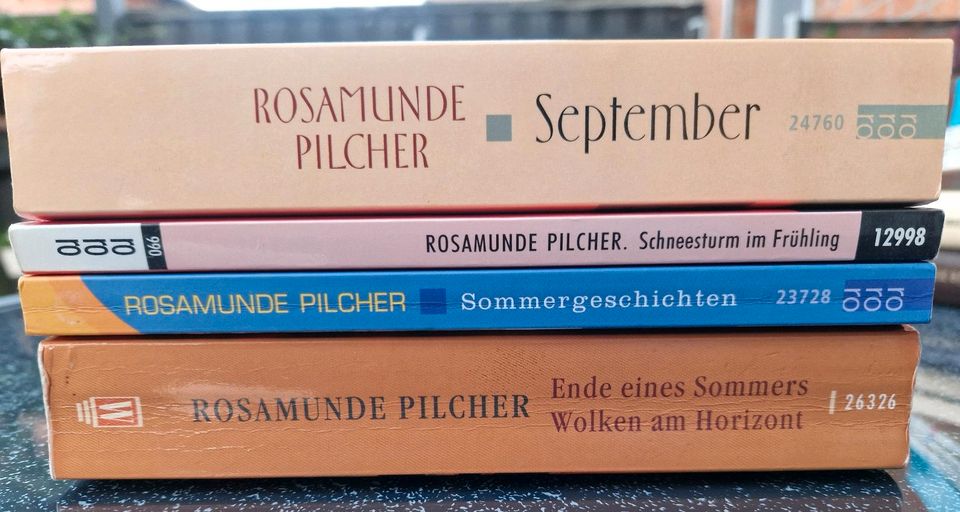 Rosamunde Pilcher, 4 Romane, Bücher, Paketpreis in Wittmar