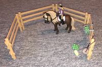 Schleich kleine Koppel mit Pony und Kind Thüringen - Jena Vorschau