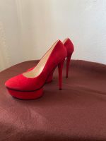 Extravagante rote High Heels von Chicas Walk Gr. 38 Bayern - Staudach-Egerndach Vorschau