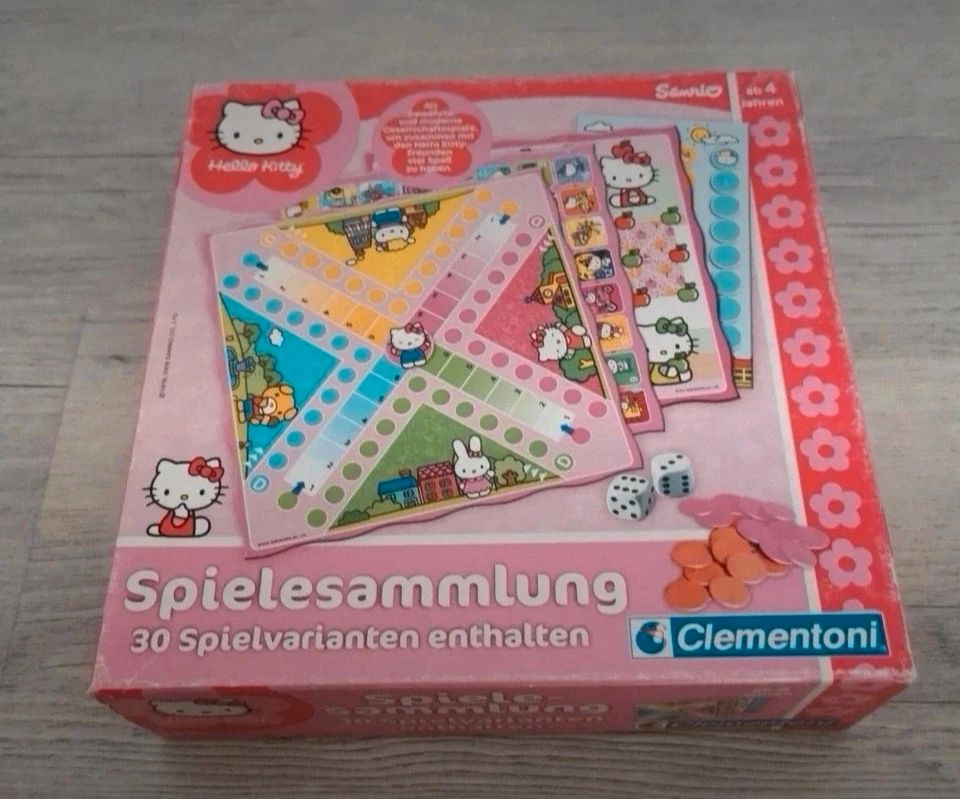 Clementoni Hello Kitty Sanrio Spielesammlung 30 Spiele ab 4 Jahre in Giesen