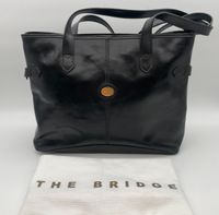 NEU The Bridge Leder Designer Handtasche schwarz goldene Details Frankfurt am Main - Sachsenhausen Vorschau