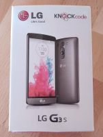 LG G3 s D722 - 8GB - Titanium Black (Ohne Simlock) - in OVP + Zub Rheinland-Pfalz - Ingelheim am Rhein Vorschau