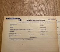 Hercules Werke Gewährleistung Original Briefmaterial 1958 Bayern - Traunstein Vorschau