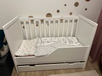 Babybett Kinderbett weiß inkl. Matratze und Bettkasten Leipzig - Leipzig, Zentrum Vorschau