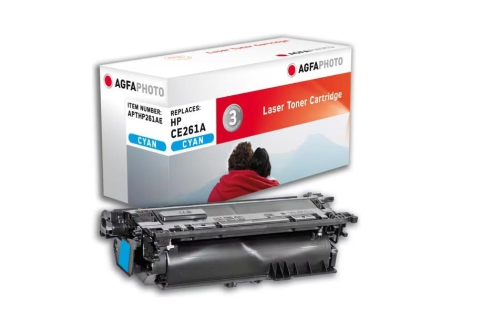 AGFA Toner Cyan 11000 S. HP Drucker Color Laserjet CP4025/4525 in Oberhausen