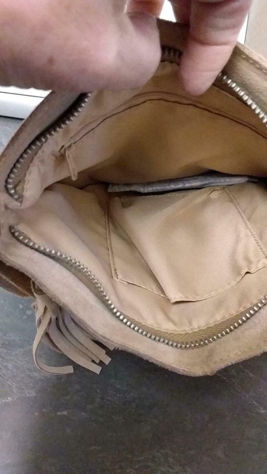 Tasche Handtasche  Ledertasche Rauhleder NEU in Neuwied