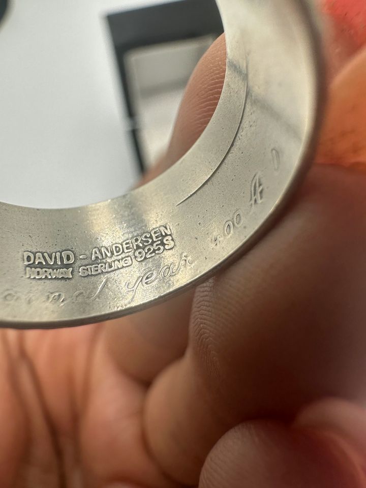 David Andersen breiter Ring Sterling Silber Norway Norwegen in Berlin