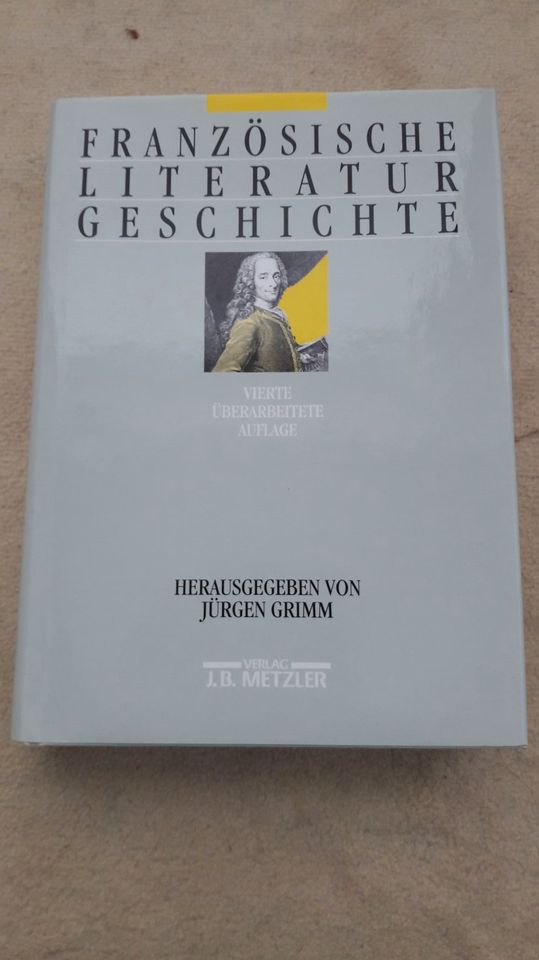 „Französische Literaturgeschichte“ von Jürgen Grimm (Hrsg.) in Sulzbach (Saar)