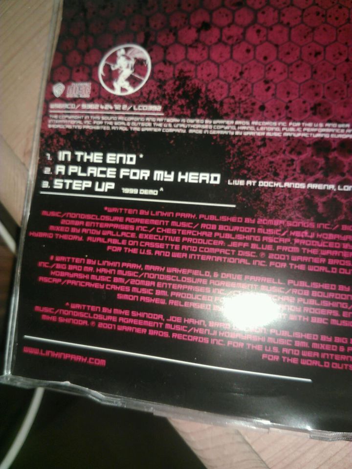 Linkin Park - In The End (rote Version)(Single Maxi CD) in Göttingen