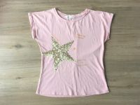 H&M T-Shirt in Rose, Pailletten-Motiv, Gr. 158/164 Nordrhein-Westfalen - Witten Vorschau