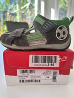 Sandale Superfit Leder, Gr 24, Stone/Grau + Grün Hessen - Idstein Vorschau