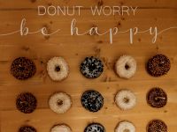 Donutwall „Donut worry be happy“| Candybar Deko Hochzeit  mieten Hessen - Petersberg Vorschau