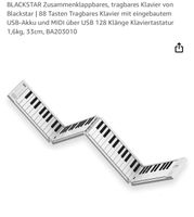 Keyboard zum falten - weiß Kreis Pinneberg - Pinneberg Vorschau