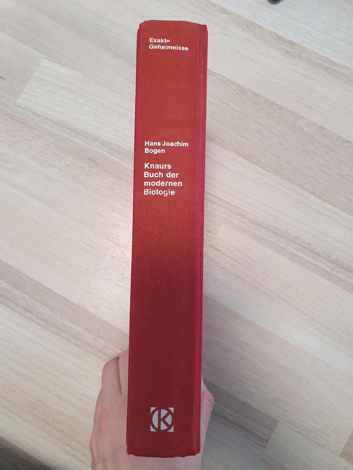 Knaurs Buch der modernen Biologie 1967 alt Antiquität in Essen