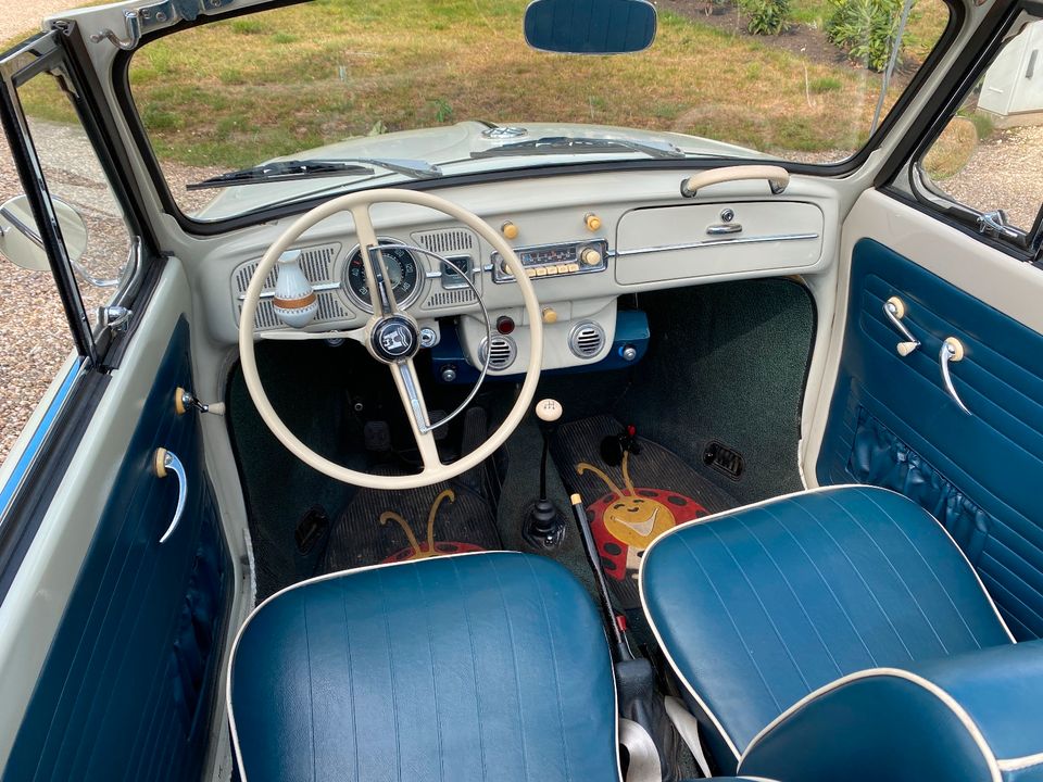 Hochzeitsauto Oldtimer Käfer cabrio 1965 Mieten kevermobiel in Bad Bentheim