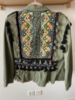 Zara Jacke mit Stickereien grün khaki Schleswig-Holstein - Kiel Vorschau