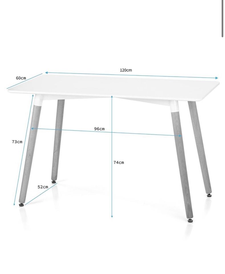 REDUZIERT! -28% Esstisch Elle Tiefe: 60 cm in Haiger