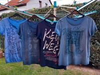 SOCCX  4x T-Shirt  kurzärmelig blau Gr. 38-42 Brandenburg - Rathenow Vorschau