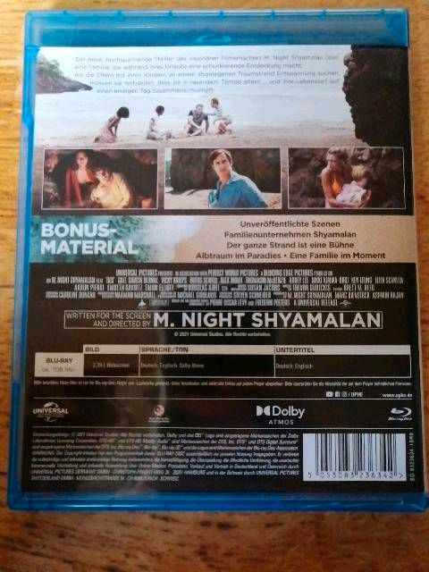 Old Bluray M. Night Shyamalan in Zeitlarn