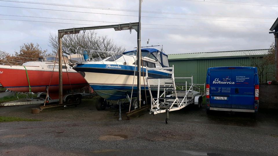 Kajütboot Centurio 2700 auch Tausch gegen Wohnmobil in Schuby