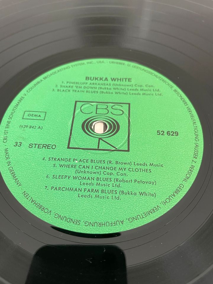 Schallplatte Vinyl LP Bukka White - Bukka White in Panketal