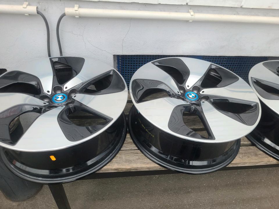 4× BMW Alufelgen 444 (i8) 7,5×20-Zoll, ET 40, LK 5×112 in Würselen