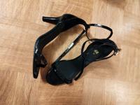 Sandalen Damen, mit Absatz, 36 schwarz Hessen - Rüsselsheim Vorschau
