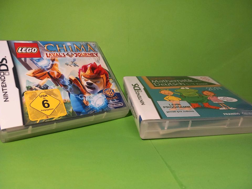 2 Spiele für Nintendo DS/3DS Chima, Mathematik und Deutsch in Kreuzau